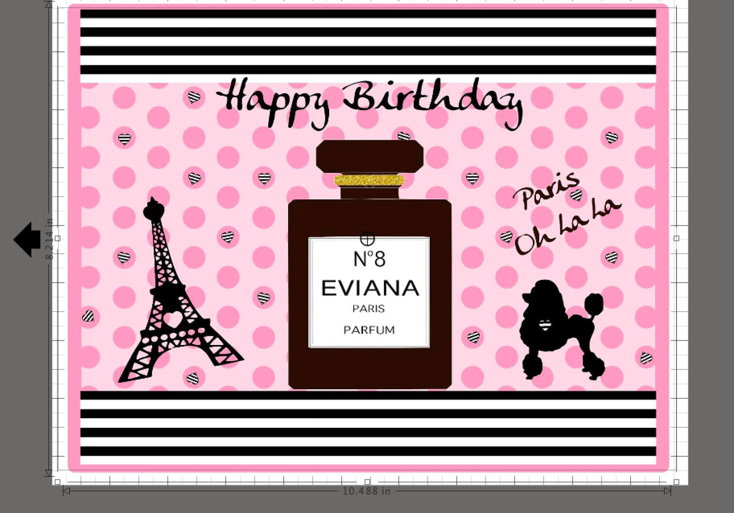 Custom 1/4 Sheet Edible Cake Topper, Edible picture, Cake decoration